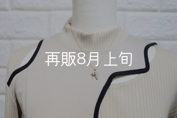 画像3: SUNジュエル × フェザーネックレス ｜K18YG × ダイヤモンド｜  (3)