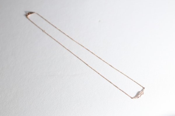 画像6: ミニマムフェザーネックレス |K10PG|  ■雑誌掲載  (6)