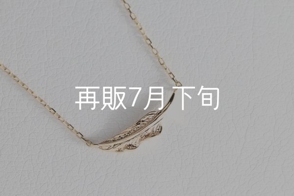 画像3: ミニマムフェザーネックレス ｜K10YG｜  (3)