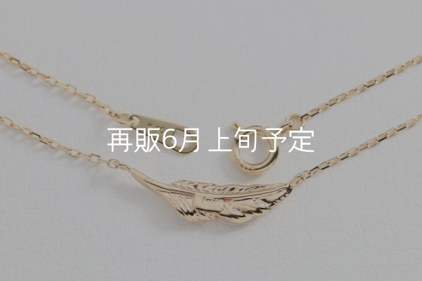 画像5: ミニマムフェザーネックレス ｜K10YG｜  (5)