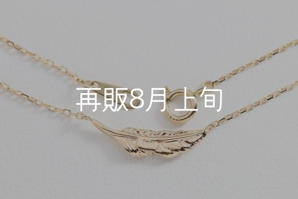 画像5: ミニマムフェザーネックレス ｜K10YG｜  (5)