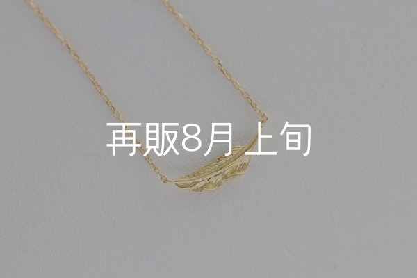 画像3: ミニマムフェザーネックレス ｜K18YG｜  (3)