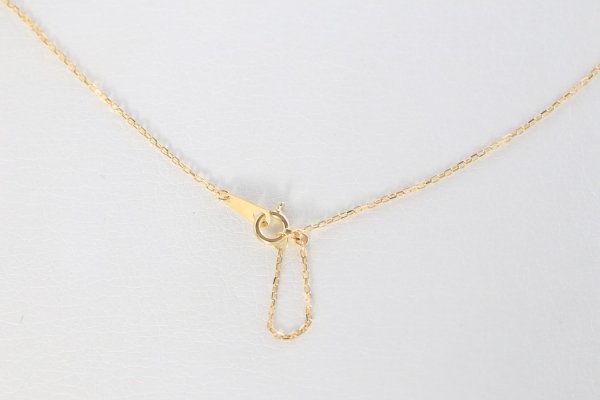 画像7: ミニマムフェザーネックレス |K18YG|  (7)