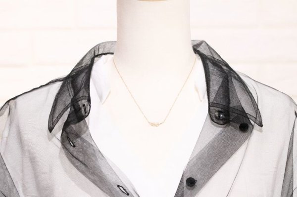 画像8: ミニマムフェザーネックレス |K18YG|  (8)