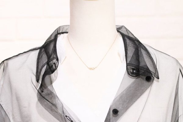 画像9: ミニマムフェザーネックレス |K18YG|  (9)