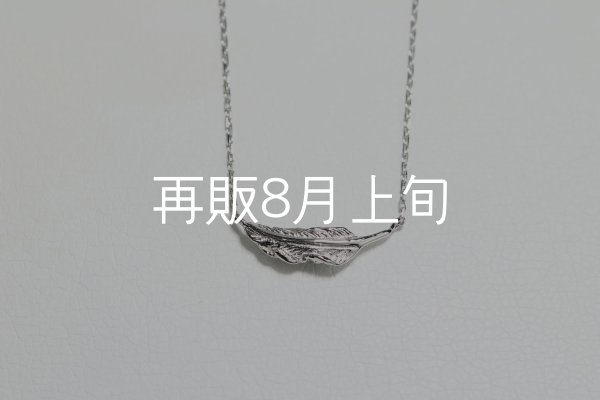 画像1: ミニマムフェザーネックレス ｜Pt900｜  (1)