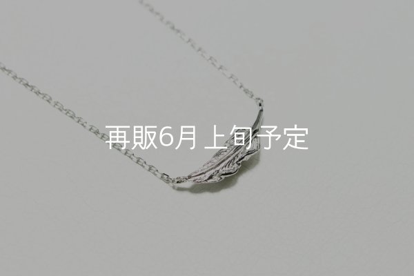画像2: ミニマムフェザーネックレス ｜Pt900｜  (2)
