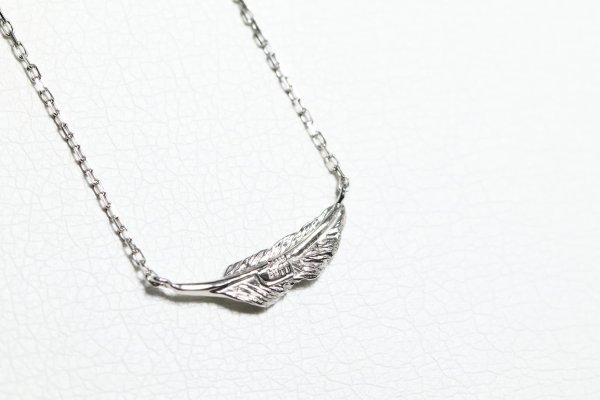 画像4: ミニマムフェザーネックレス ｜Pt900｜  (4)