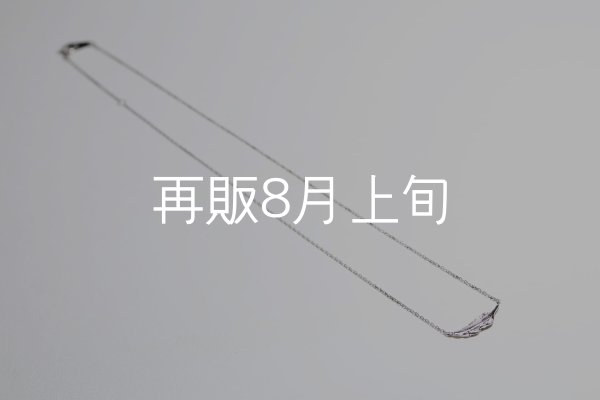 画像8: ミニマムフェザーネックレス ｜Pt900｜  (8)