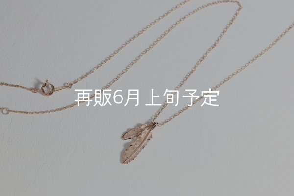 画像5: Wフェザーネックレス(マイクロ) ｜K10PG｜  (5)