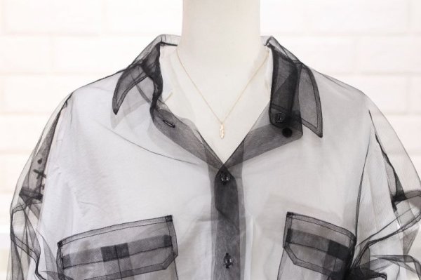 画像7: マイクロフェザーネックレス ｜K18YG｜  (7)