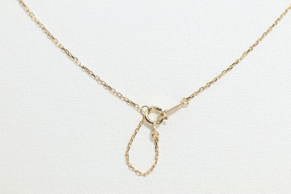 画像5: マイクロフェザーネックレス ｜K18YG｜  (5)