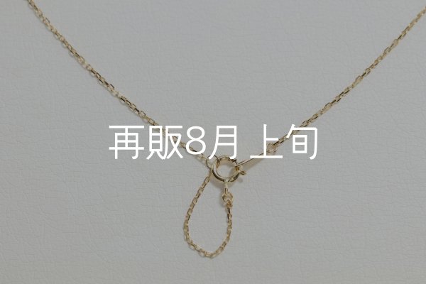 画像5: マイクロフェザーネックレス ｜K18YG｜  (5)