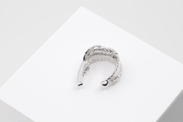 画像3: フェザーイヤーカフ  (3)