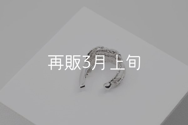 画像3: フェザーイヤーカフ  (3)