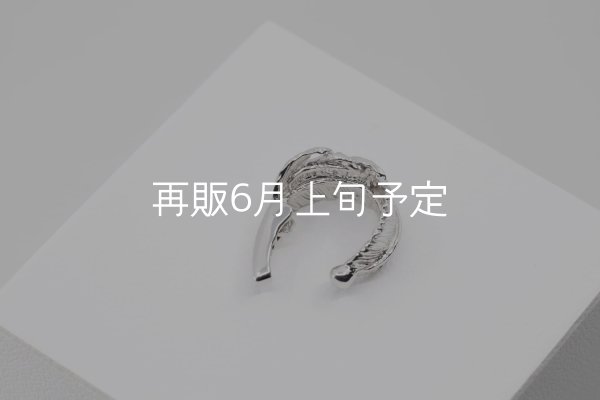 画像3: フェザーイヤーカフ  (3)