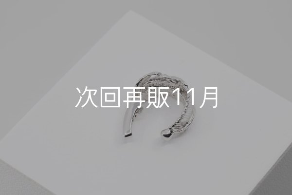 画像3: フェザーイヤーカフ  (3)