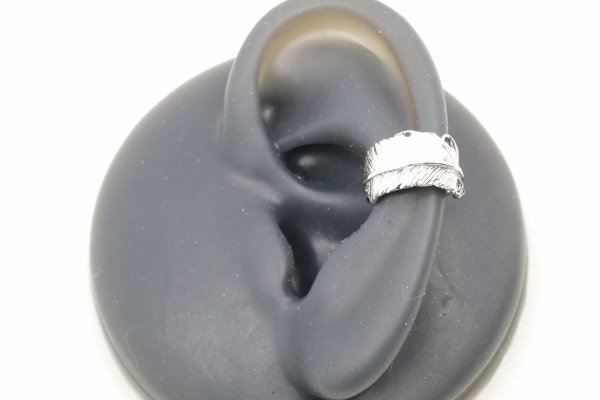 画像5: フェザーイヤーカフ  (5)