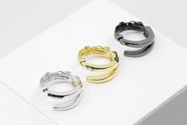 画像4: フェザーイヤーカフ  [2way]  (4)