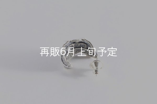 画像4: 千年フェザー(MM1)ピアス  [左耳用]  (4)