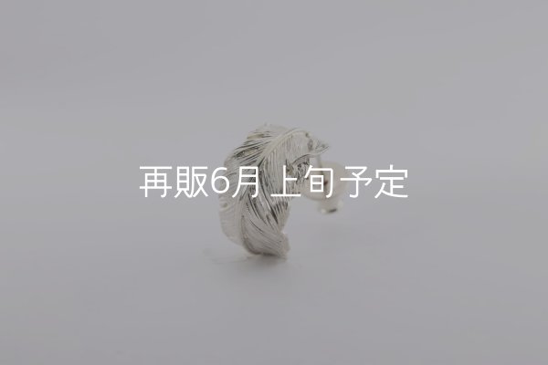 画像2: 千年フェザー(MM1)ピアス  [左耳用]  (2)