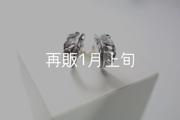画像1: 千年フェザー(S)ピアス  [ペア]  (1)