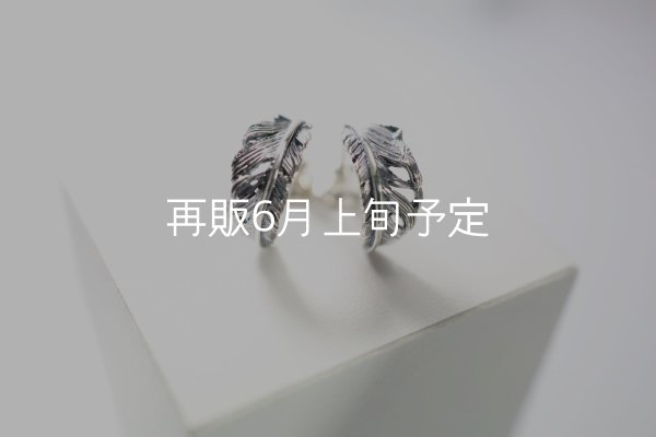 画像1: 千年フェザー(S)ピアス  [ペア]  (1)