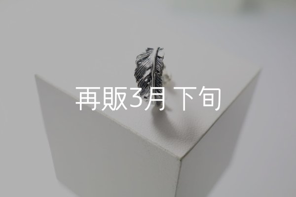 画像1: 千年フェザー(S1)ピアス  [右耳用]  (1)