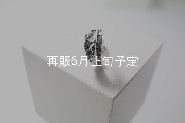 画像1: 千年フェザー(S1)ピアス  [右耳用]  (1)