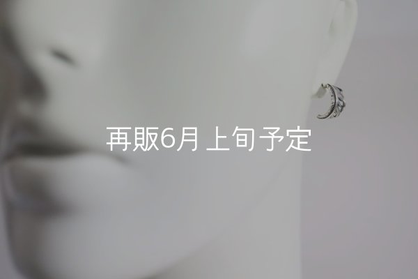 画像6: 千年フェザー(S2)ピアス  [左耳用]  (6)