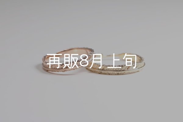 画像1: フェザーリング(3mm) [ペア] ｜K10PG / K10YG｜  (1)