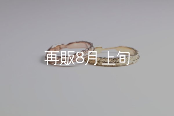 画像1: フェザーリング(3mm) [ペア] ｜K10PG / K18YG｜  (1)