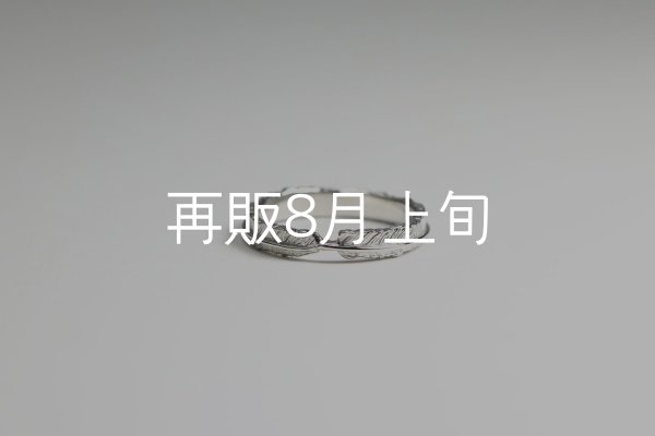 画像3: フェザーリング(3mm) [ペア] ｜Pt900 / K18YG｜  (3)