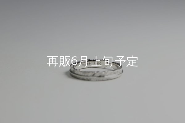 画像5: フェザーリング(3mm) [ペア] ｜Pt900 / K18WG｜  (5)