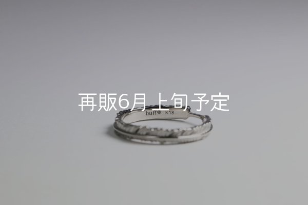 画像9: フェザーリング(3mm) [ペア] ｜Pt900 / K18WG｜  (9)