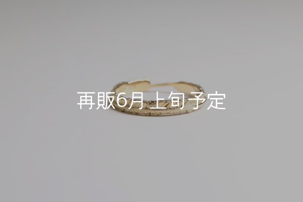 画像5: フェザーリング(3mm) [ペア] ｜K10PG / K18YG｜  (5)