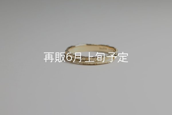 画像7: フェザーリング(3mm) [ペア] ｜Pt900 / K18YG｜  (7)