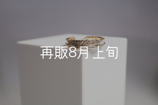 画像2: フェザーリング(4mm) ｜K10YG｜  (2)