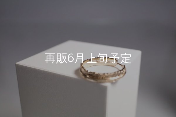 画像4: フェザーリング(4mm) ｜K10YG｜  (4)