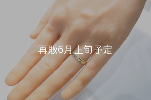 画像5: フェザーリング(4mm) ｜K18YG｜  (5)