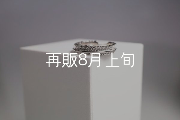 画像2: フェザーリング(4mm) ｜Pt900｜  (2)