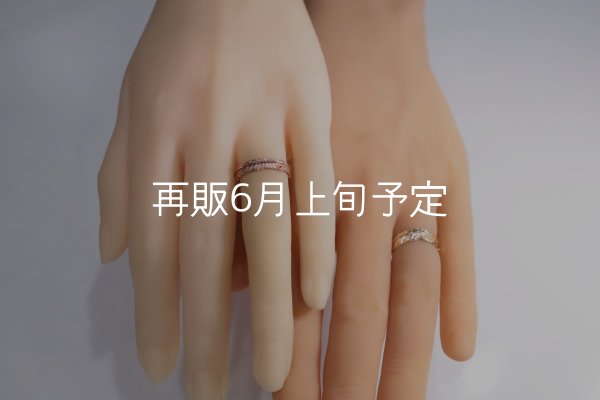 画像2: フェザーリング [ペア]  ■K10PG 4mm  ■K10YG 6mm  (2)