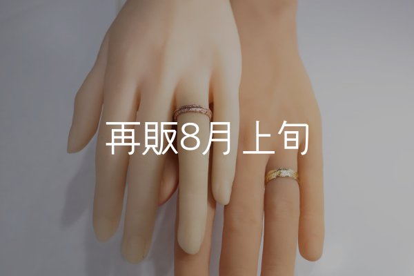 画像2: フェザーリング [ペア]  ■K10PG 4mm  ■K18YG 6mm  (2)