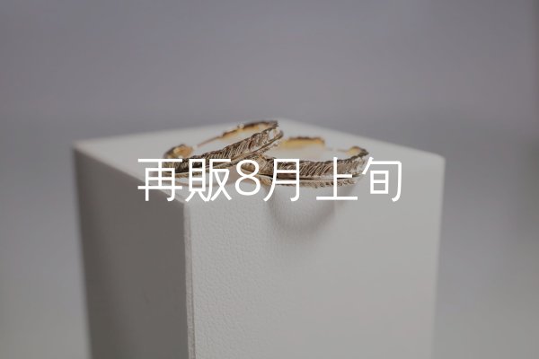 画像1: フェザーリング [ペア] ｜K10YG｜ ■3mm  ■4mm  (1)