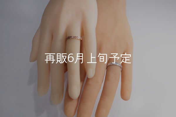 画像2: フェザーリング [ペア]  ■K10PG 3mm  ■SV925 4mm  (2)