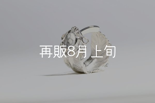 画像10: 千年フェザー(L1)  石付きリング  (10)