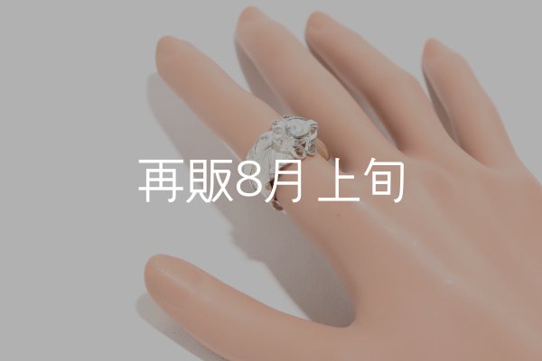 画像15: 千年フェザー(L1)  石付きリング  (15)
