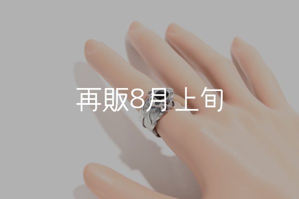 画像12: 千年フェザー(L1)  石付きリング  (12)