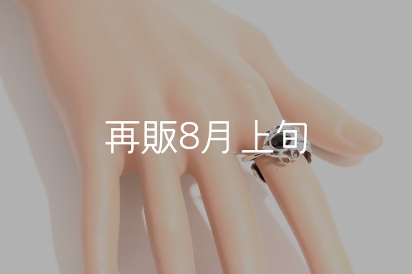 画像14: 千年フェザー(L1)  石付きリング  (14)