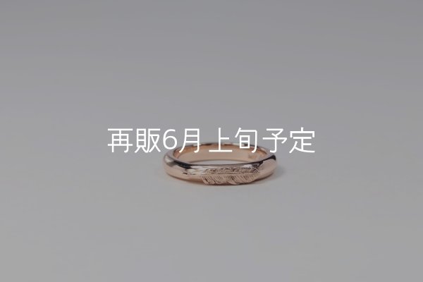 画像1: ラウンドフェザーリング ｜K10PG｜  (1)